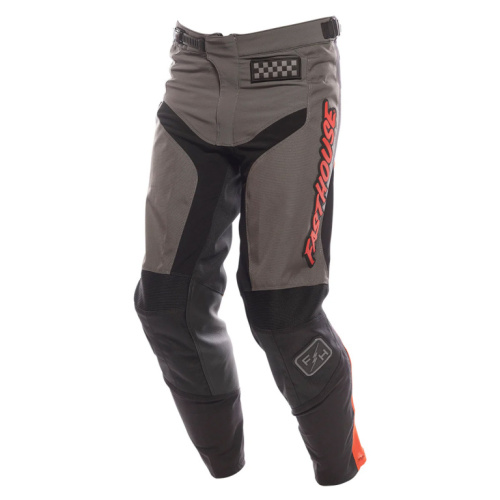 Fasthouse Брюки Grindhouse Pant Gray/Red в Кирове
