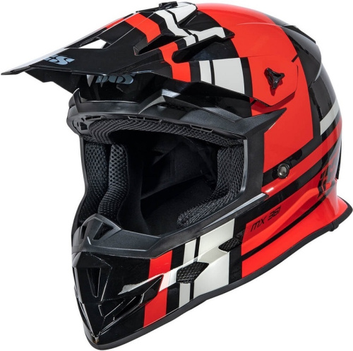 IXS Мотошлем iXS361 2.3 Черно-красный в Кирове
