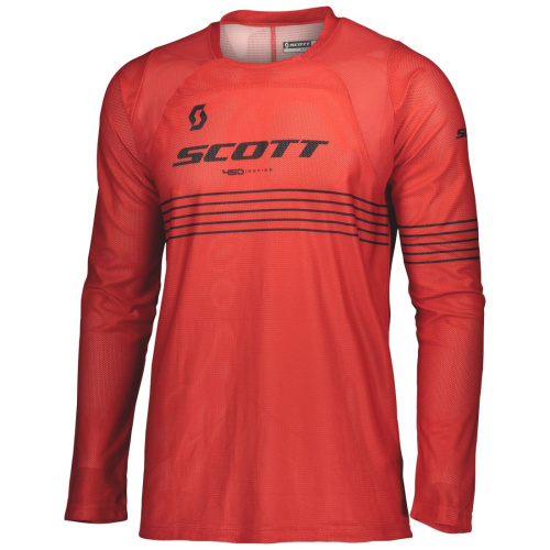 Scott Джерси 450 Angled Light red/black в Кирове