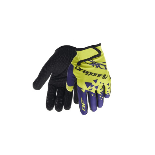 Dragonfly Перчатки Cross Lime - Ultramarine в Кирове