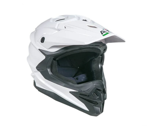 AiM Шлем кроссовый JK803 White Glossy в Кирове
