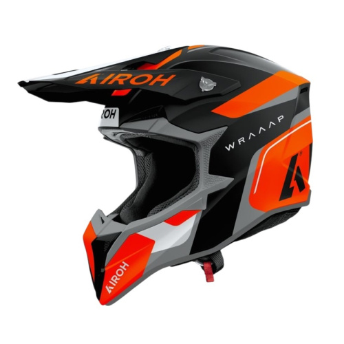 Airoh Шлем Wraaap Conquer Orange Matt в Кирове