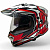 AIM Шлем кросс/эндуро JK802S Red/Grey/Black в Кирове
