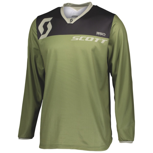 Scott Джерси 350 Dirt green tan в Кирове