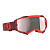 Scott Очки кроссовые Fury red/silver chrome works в Кирове
