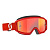 Scott очки кроссовые Primal red/white orange chrome works в Кирове