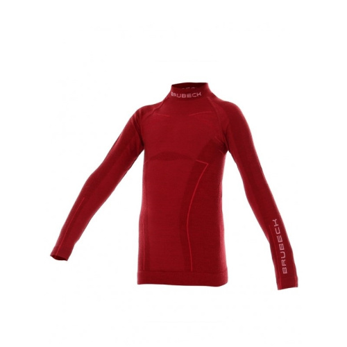 Brubeck Футболка на девушку Active Wool Бордовый в Кирове