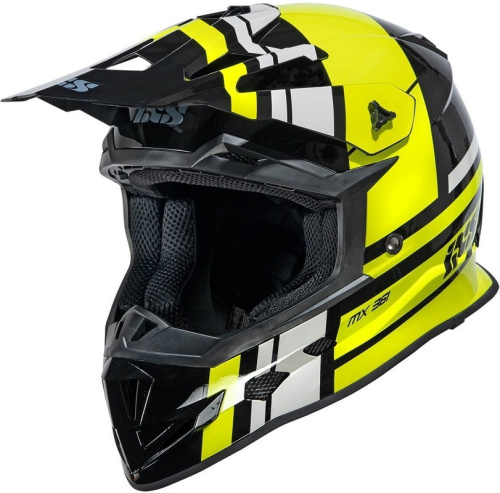 IXS Мотошлем iXS361 2.3 Черно-желтый в Кирове