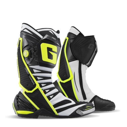 Gaerne Мотоботы GP1 Evo White/Black/Yellow в Кирове