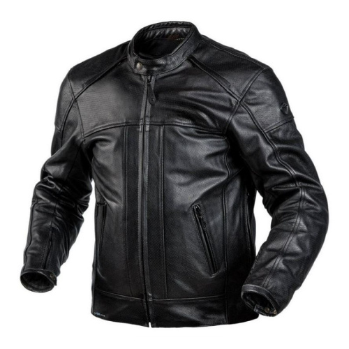 Scout куртка кожаная Daytona Waterproof Black в Кирове