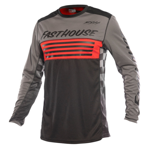 Fasthouse Джерси Grindhouse Grey-Red в Кирове