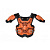 Acerbis Панцирь детский Gravity Kid Level 2 Orange в Кирове