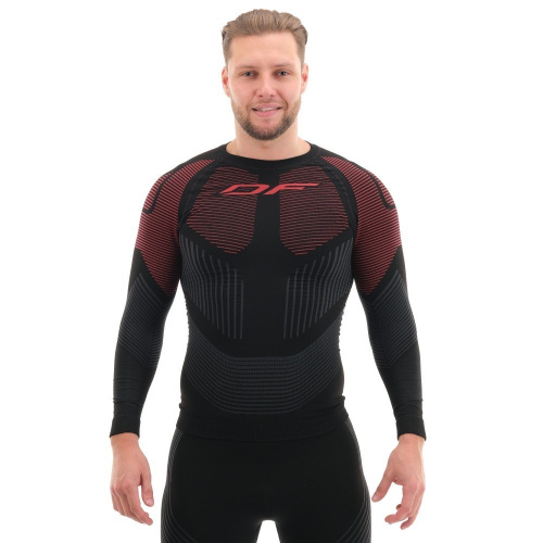 Dragonfly Термофутболка 3DThermo Red с длинным рукавом в Кирове