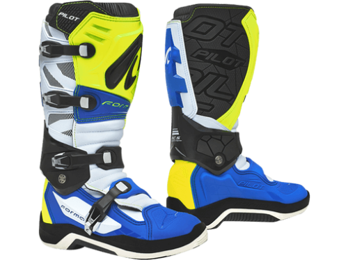 Forma Ботинки Pilot YellowFluo/White/Blue в Кирове