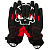 Bering Перчатки Walshe Black/Grey/Red в Кирове