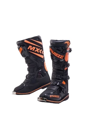 Starezzi Мотоботы Roma Black/Orange в Кирове