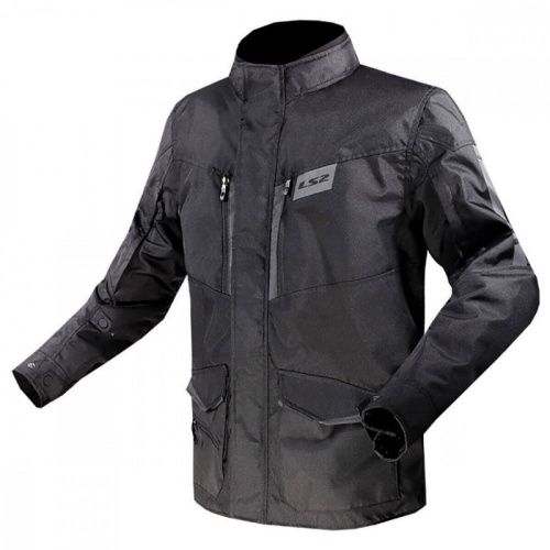 LS2 Мотокуртка Metropolis Evo Man черный в Кирове