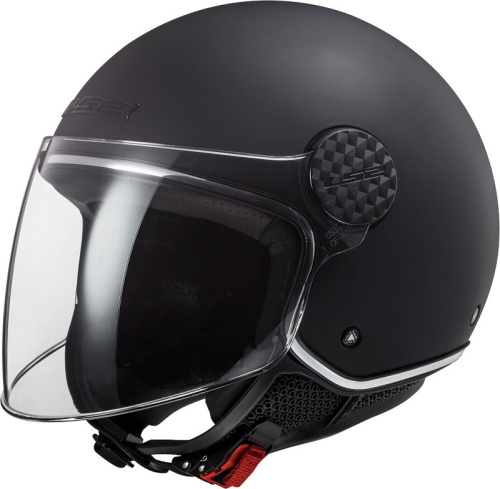 LS2 Мотошлем OF558 Sphere Lux Solid черный в Кирове