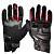 Sweep Перчатки кожаные+текстиль Hammer Black/Red в Кирове