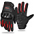 Ones Again Перчатки текст MG-14 black-red в Кирове
