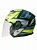 AiM Шлем открытый JK526 Yellow/Grey/Black в Кирове