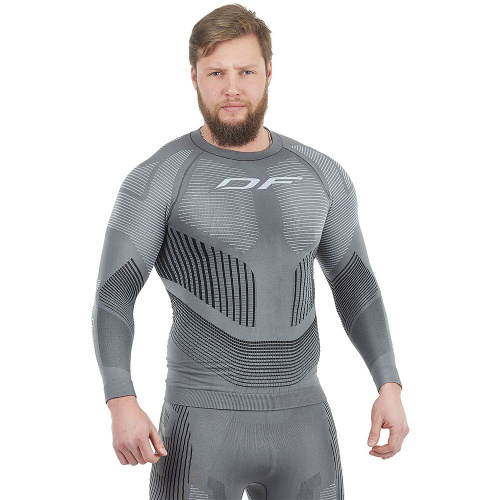 Dragonfly Термофутболка 3DThermo Grey с длинным рукавом в Кирове