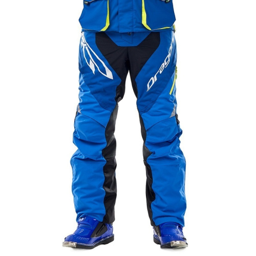Dragonfly Штаны Эндуро Freeride Blue-Yellow в Кирове