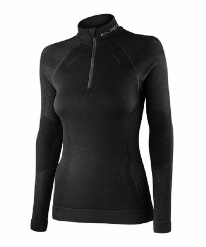 Brubeck Футболка женская Extreme Merino Черный в Кирове