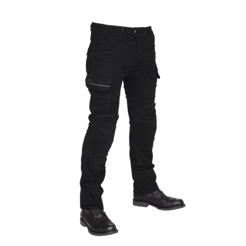 MadBull Мотоджинсы Stratum Black в Кирове