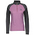 Scott Термокофта женская  Zip Defined Merino dark grey melange/cassis pink в Кирове
