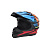 Desment Шлем кроссовый Raptor Black-Blue-Orange graphic в Кирове