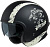 IXS Шлем Jet Helmet iXS 880 2.0 Черно-белый матовый в Кирове