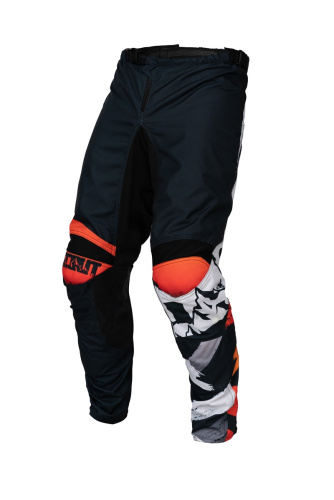 Scout Штаны кроссовые Abstraction Black/Orange в Кирове