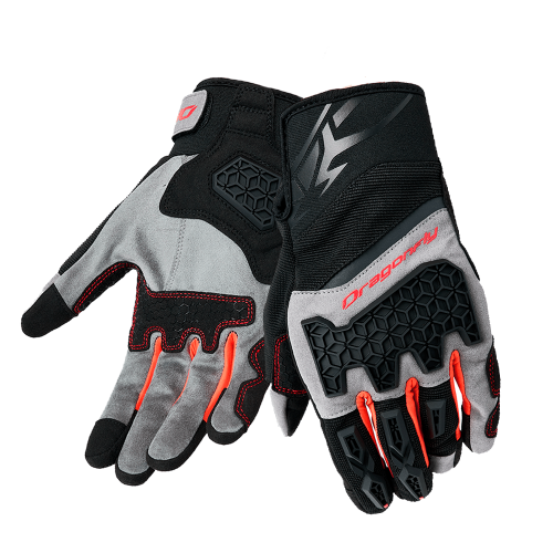 Dragonfly Перчатки DF Terrax Black - Grey в Кирове
