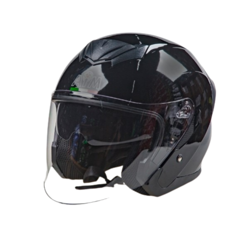 AIM Шлем JK526 Black Glossy в Кирове