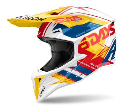 Airoh Мотошлем Wraaap Sixdays Spain 2024 Glossy в Кирове