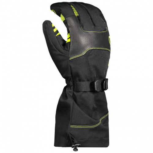 Scott Перчатки Cubrick Black/Lime-green в Кирове