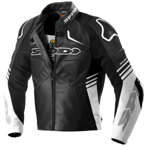 Spidi Куртка Bolide Leather Black/White в Кирове