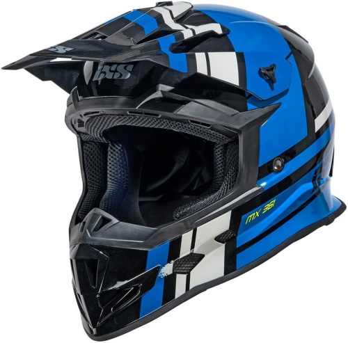 IXS Мотошлем iXS361 2.3 Черно-синий в Кирове