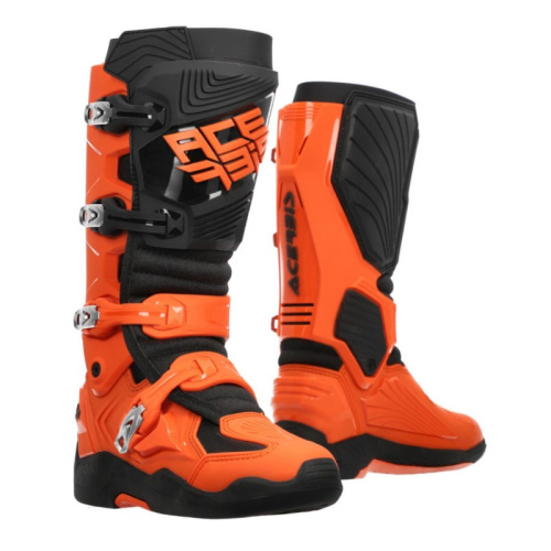 Acerbis Мотоботы кроссовые Whoops Orange/Black в Кирове