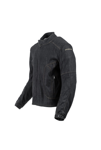 Hyperlook Мотокуртка джинсовая Lion denim Синий в Кирове