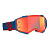 Scott Очки кроссовые Fury dark blue/neon red/orange chrome works в Кирове
