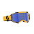 Scott Очки кроссовые Fury dark yellow/dark blue/blue chrome works в Кирове
