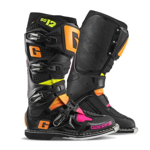 Gaerne Мотоботы SG-12 Black/Orange/Pink в Кирове
