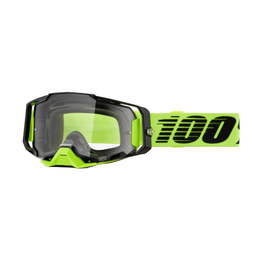 100% Очки Armega Neon Yellow / Clear в Кирове
