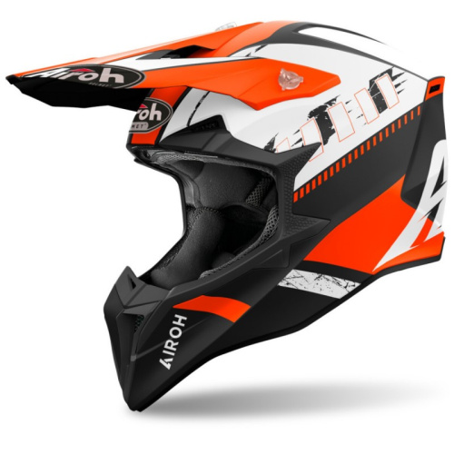 Airoh Мотошлем Wraaap Feel Orange Matt в Кирове