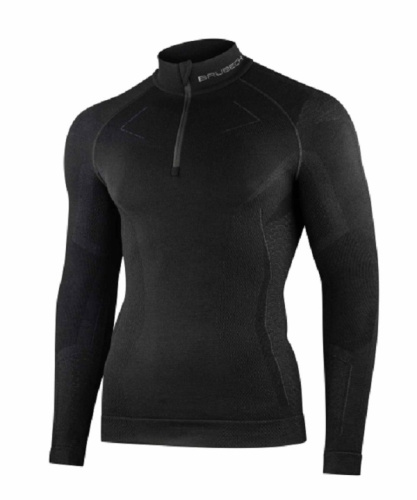 Brubeck Футболка мужская Extreme Merino Черный в Кирове
