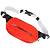 Dragonfly Гермосумка поясная DF Wallet 2л Red-Black в Кирове