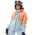 Dragonfly Куртка горнолыжная утепленная Gravity Woman 2025 Mock Orange-Light Blue в Кирове