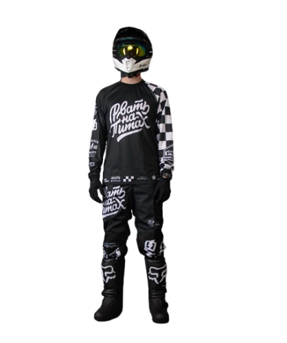 Grom Штаны кроссовые PBR Рвать на питах в Кирове